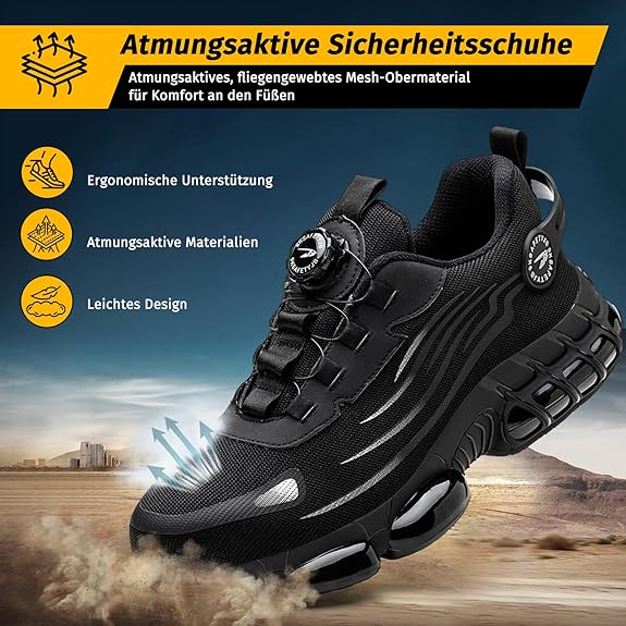 Arbeitsschuhe mit Stahlkappe