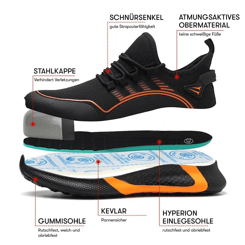 Leichte Sicherheitsschuhe Unisex
